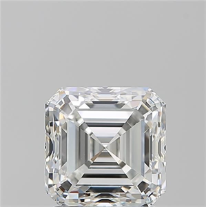 Foto Diamante Natural 2.01 quilates, Asscher , Color H, claridad VS1 y certificado GIA de
