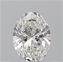 Natural Diamond 0.51 Carats, Oval with  Cut, G Color, VVS1 Clarity and Certified by GIA