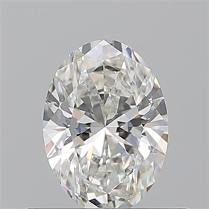 Picture of Natural Diamond 0.51 Carats, Oval with  Cut, G Color, VVS1 Clarity and Certified by GIA