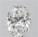 Natural Diamond 1.01 Carats, Oval with  Cut, E Color, VS2 Clarity and Certified by GIA