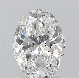 Picture of Natural Diamond 1.01 Carats, Oval with  Cut, E Color, VS2 Clarity and Certified by GIA