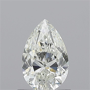 Picture of Natural Diamond 0.70 Carats, Pear with  Cut, H Color, SI1 Clarity and Certified by GIA