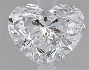 Picture of Natural Diamond 1.54 Carats, Heart with  Cut, E Color, SI2 Clarity and Certified by GIA