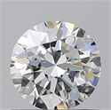 Natural Diamond 0.80 Carats, Round with Excellent Cut, F Color, VVS1 Clarity and Certified by GIA