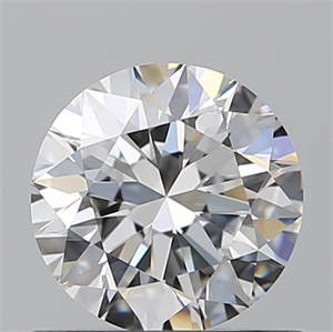 Picture of Natural Diamond 0.80 Carats, Round with Excellent Cut, F Color, VVS1 Clarity and Certified by GIA