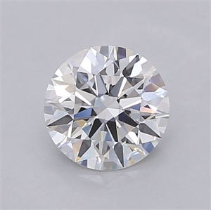 Picture of Lab Grown Diamond 1.05 Carats, Round with Ideal Cut, D Color, VVS2 Clarity and Certified by IGI