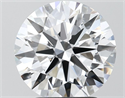 Lab Grown Diamond 3.01 Carats, Round with Ideal Cut, E Color, VVS2 Clarity and Certified by IGI