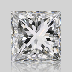 Picture of Natural Diamond 0.70 Carats, Princess with  Cut, G Color, VS2 Clarity and Certified by GIA