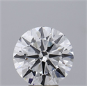 Lab Grown Diamond 5.56 Carats, Round with Ideal Cut, G Color, VVS2 Clarity and Certified by IGI