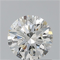 Natural Diamond 0.80 Carats, Round with Excellent Cut, I Color, I1 Clarity and Certified by GIA