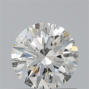 Picture of Natural Diamond 0.80 Carats, Round with Excellent Cut, I Color, I1 Clarity and Certified by GIA