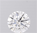 Lab Grown Diamond 1.05 Carats, Round with Ideal Cut, D Color, VVS1 Clarity and Certified by IGI