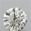 Diamante Natural 0.70 quilates, Redondo , Color I, claridad VVS1 y certificado IGI