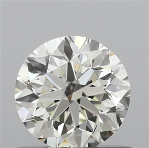 Picture of Natural Diamond 0.70 Carats, Round with Very Good Cut, I Color, VVS1 Clarity and Certified by IGI