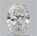 Diamante Natural 0.70 quilates, Ovalado , Color G, claridad VVS1 y certificado GIA