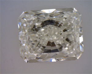 Foto Diamante Natural 1.70 quilates, Radiante , Color J, claridad VVS2 y certificado GIA de