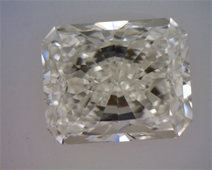 Foto Diamante Natural 1.70 quilates, Radiante , Color J, claridad VVS2 y certificado GIA de