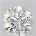 Natural Diamond 4.51 Carats, Round with Excellent Cut, I Color, VS1 Clarity and Certified by GIA