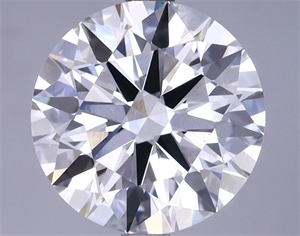 Picture of Lab Grown Diamond 3.61 Carats, Round with Excellent Cut, G Color, VS1 Clarity and Certified by GIA