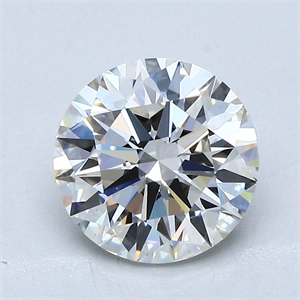 Picture of Natural Diamond 2.00 Carats, Round with Excellent Cut, I Color, VS1 Clarity and Certified by GIA