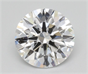Lab Grown Diamond 2.90 Carats, Round with Ideal Cut, D Color, FL Clarity and Certified by IGI