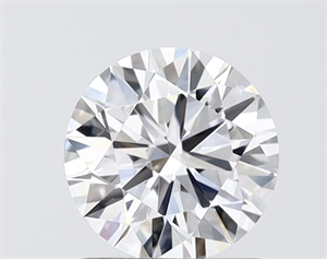 Picture of Lab Grown Diamond 1.21 Carats, Round with Ideal Cut, D Color, VVS1 Clarity and Certified by IGI