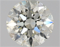 Natural Diamond 0.80 Carats, Round with Excellent Cut, L Color, VVS1 Clarity and Certified by GIA