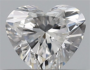 Picture of Natural Diamond 0.40 Carats, Heart with  Cut, E Color, SI1 Clarity and Certified by GIA