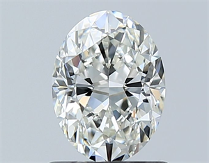 Picture of Natural Diamond 0.90 Carats, Oval with  Cut, G Color, VVS2 Clarity and Certified by GIA