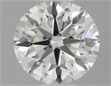 Diamante Natural 0.76 quilates, Redondo , Color J, claridad VVS1 y certificado GIA
