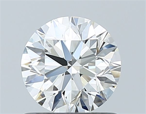 Picture of Natural Diamond 0.80 Carats, Round with Excellent Cut, I Color, VVS1 Clarity and Certified by GIA