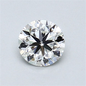 Foto Diamante Natural 0.60 quilates, Redondo , Color I, claridad VVS2 y certificado GIA de