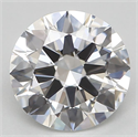 Natural Diamond 1.12 Carats, Round with Excellent Cut, F Color, VVS1 Clarity and Certified by GIA