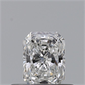 Natural Diamond 0.33 Carats, Radiant with  Cut, F Color, IF Clarity and Certified by GIA