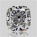 Diamante Natural 0.70 quilates, Del cojín , Color F, claridad VVS2 y certificado GIA