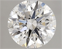 Del inventario de diamantes de laboratorio, 2.01 quilates, Redondo , Color F, claridad VVS1 y certificado IGI