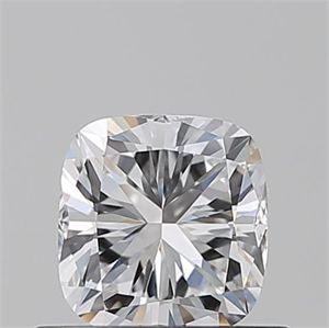 Picture of Natural Diamond 0.51 Carats, Cushion with  Cut, D Color, IF Clarity and Certified by GIA