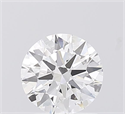 Lab Grown Diamond 1.03 Carats, Round with Ideal Cut, D Color, IF Clarity and Certified by IGI