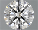 Lab Grown Diamond 1.14 Carats, Round with Very Good Cut, E Color, VVS2 Clarity and Certified by GIA