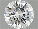 Lab Grown Diamond 1.51 Carats, Round with Excellent Cut, F Color, VS1 Clarity and Certified by IGI