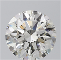 Diamante Natural 3.50 quilates, Redondo , Color I, claridad VS2 y certificado IGI