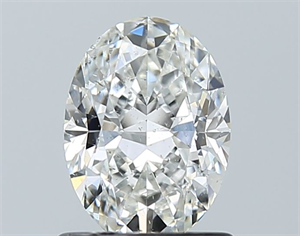 Foto Diamante Natural 1.00 quilates, Ovalado , Color G, claridad SI2 y certificado GIA de