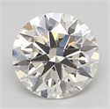 Diamante Natural 0.53 quilates, Redondo , Color J, claridad VVS2 y certificado GIA