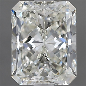 Picture of Natural Diamond 1.20 Carats, Radiant with  Cut, J Color, VS2 Clarity and Certified by GIA