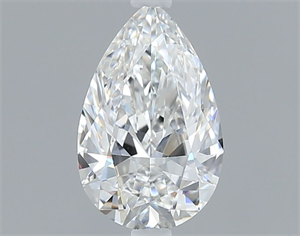 Picture of Natural Diamond 0.50 Carats, Pear with  Cut, F Color, VS1 Clarity and Certified by GIA