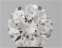 Natural Diamond 4.02 Carats, Round with Excellent Cut, J Color, VS1 Clarity and Certified by GIA