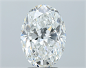 Natural Diamond 3.01 Carats, Oval with  Cut, F Color, VS2 Clarity and Certified by GIA