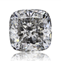 Natural Diamond 0.53 Carats, Cushion with  Cut, F Color, VVS1 Clarity and Certified by GIA