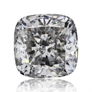Picture of Natural Diamond 0.53 Carats, Cushion with  Cut, F Color, VVS1 Clarity and Certified by GIA