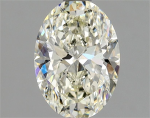 Picture of Natural Diamond 1.01 Carats, Oval with  Cut, K Color, SI1 Clarity and Certified by GIA